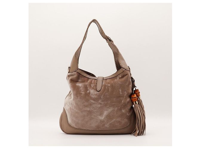 Gucci Jackie Hobo-Tasche Beige - Ansicht 3