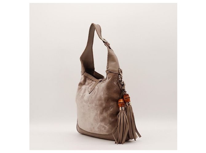 Gucci Jackie Hobo-Tasche Beige - Ansicht 4