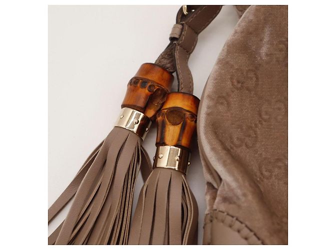 Gucci Jackie Hobo-Tasche Beige - Ansicht 8
