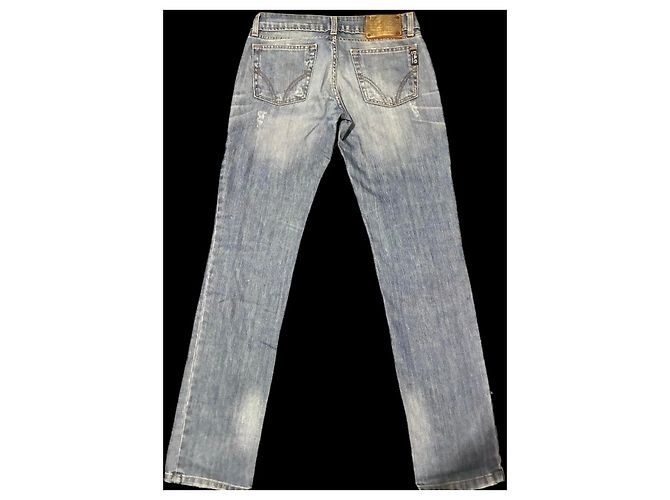 Vaqueros D&G para mujer en denim azul Azul claro - vista 2