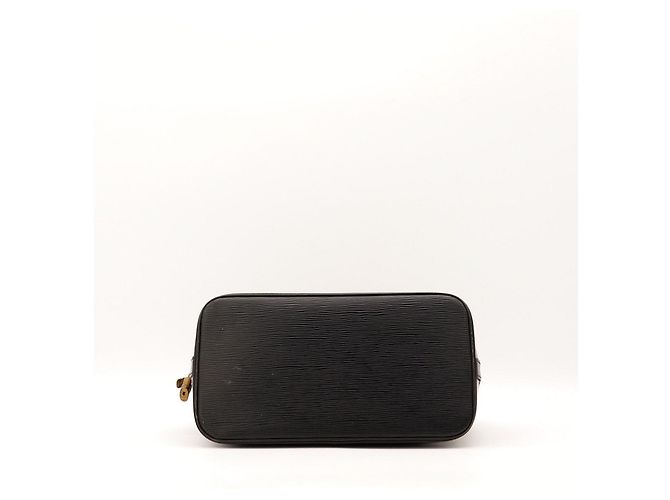 Borsa Louis Vuitton Alma in pelle Epi nera Nero - vista 5