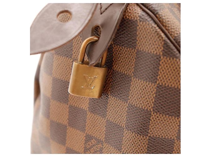 Bolsa de mão Louis Vuitton Speedy 30 Monogram Canvas Marrom - vista 11