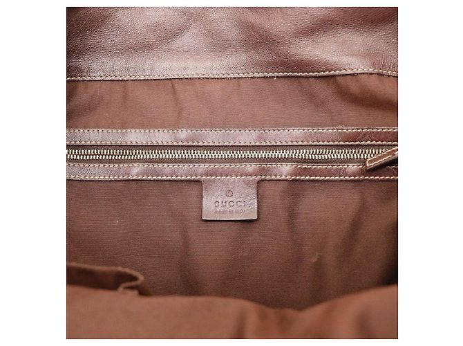Bamboo Borsa Hobo Gucci Monogram con manico in bambù Marrone Monogramma - vista 7