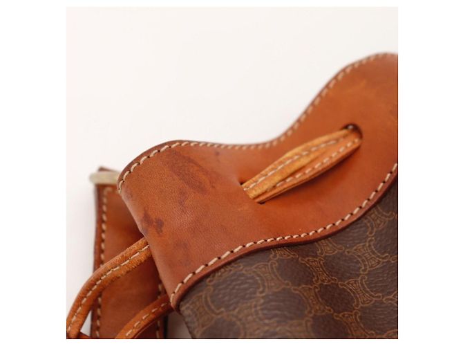 Céline Sac Seau Celine Vintage Monogram Marron - vue 11
