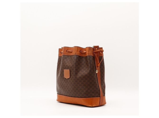 Céline Sac Seau Celine Vintage Monogram Marron - vue 2