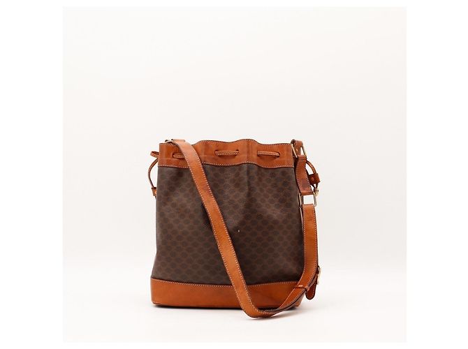 Céline Sac Seau Celine Vintage Monogram Marron - vue 3