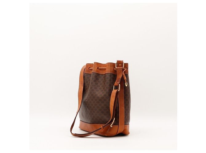 Céline Sac Seau Celine Vintage Monogram Marron - vue 4