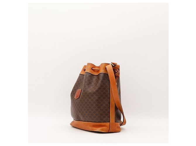 Céline Borsa Secchiello Celine Monogram Marrone - vista 2
