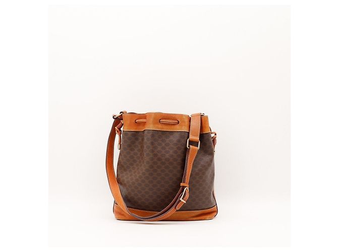 Céline Borsa Secchiello Celine Monogram Marrone - vista 3