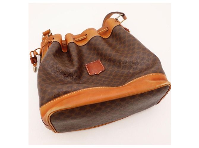 Céline Borsa Secchiello Celine Monogram Marrone - vista 6
