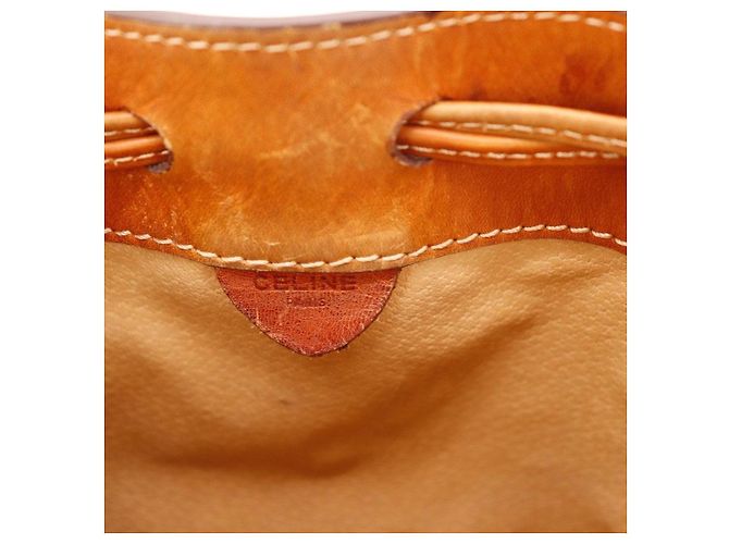 Céline Borsa Secchiello Celine Monogram Marrone - vista 8