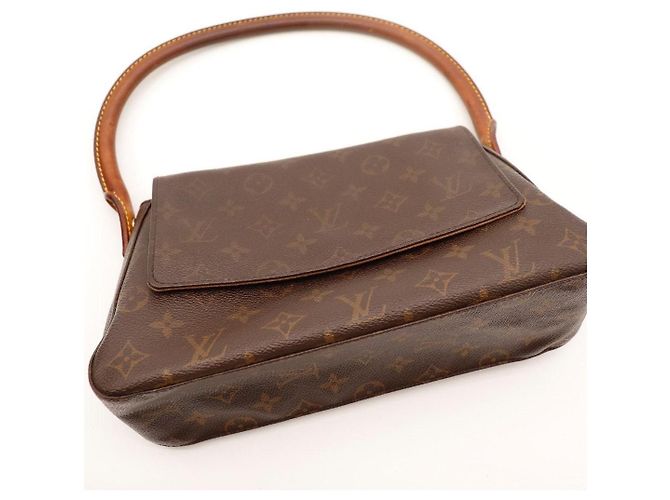 Borsa Pochette Accessoires in tela Monogram Louis Vuitton Marrone Monogramma - vista 6