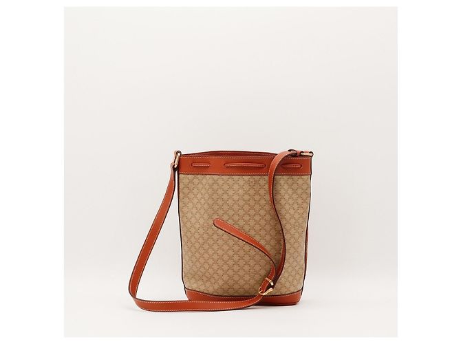 Céline Sac seau Celine Vintage Monogram Marron Beige - vue 3