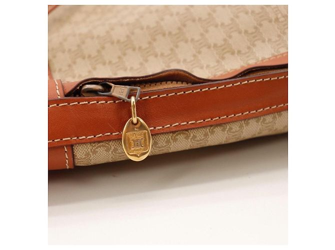Céline Sac seau Celine Vintage Monogram Marron Beige - vue 9
