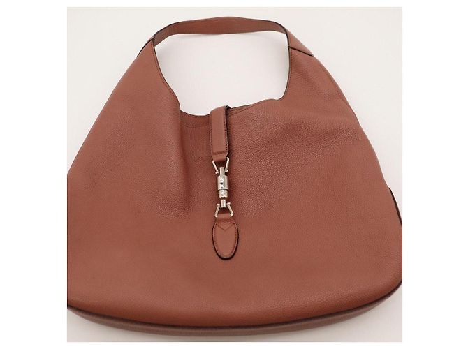 Borsa hobo Gucci Jackie 1961 Small Marrone - vista 6