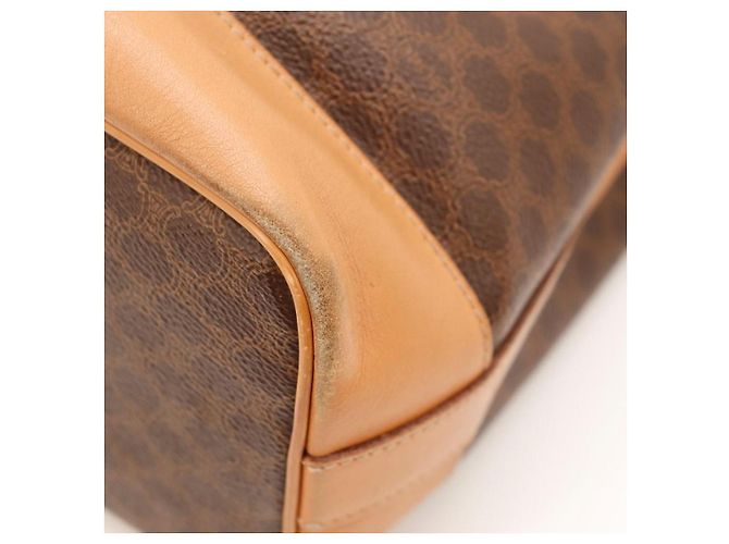 Céline Sac seau Vintage Celine Monogram Marron - vue 10