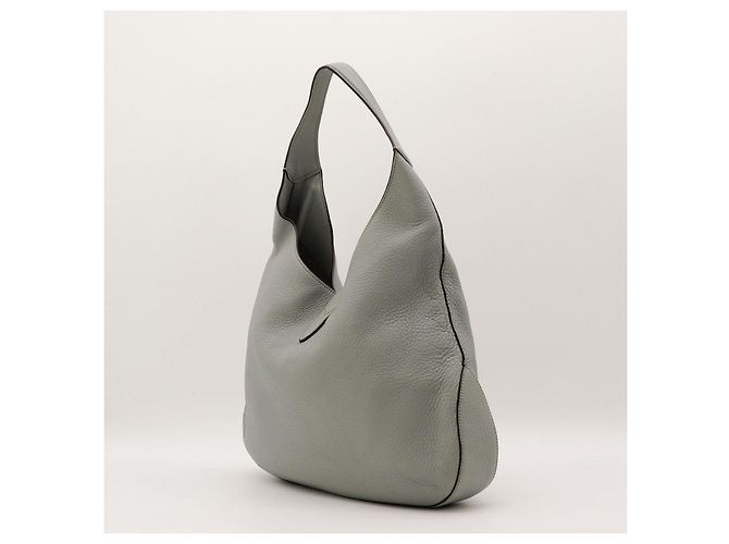 Borsa hobo Gucci Jackie 1961 Small in pelle grigia Grigio - vista 4