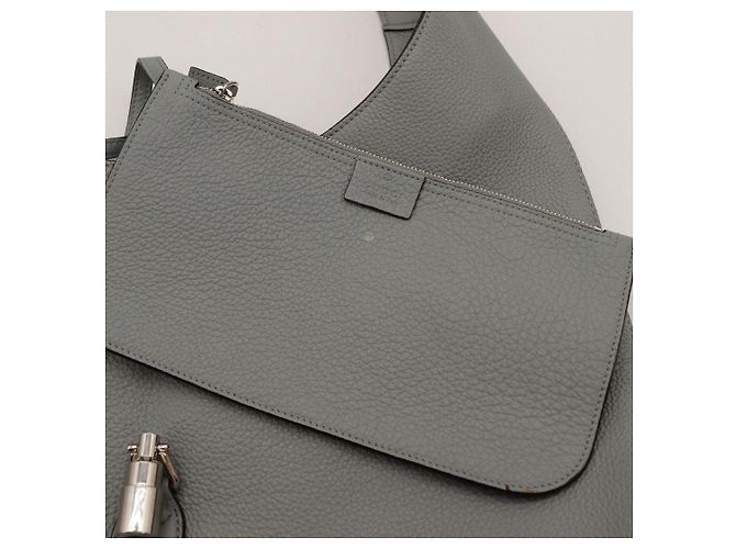 Borsa hobo Gucci Jackie 1961 Small in pelle grigia Grigio - vista 8