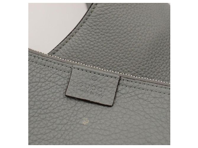 Borsa hobo Gucci Jackie 1961 Small in pelle grigia Grigio - vista 9
