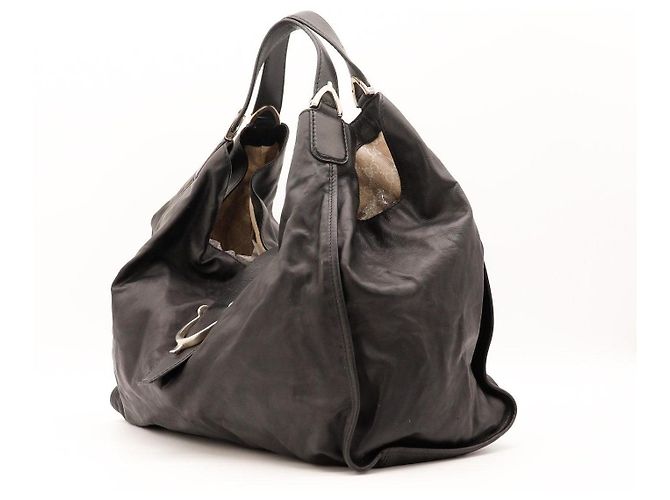 Borsa hobo Gucci in pelle nera Nero - vista 2