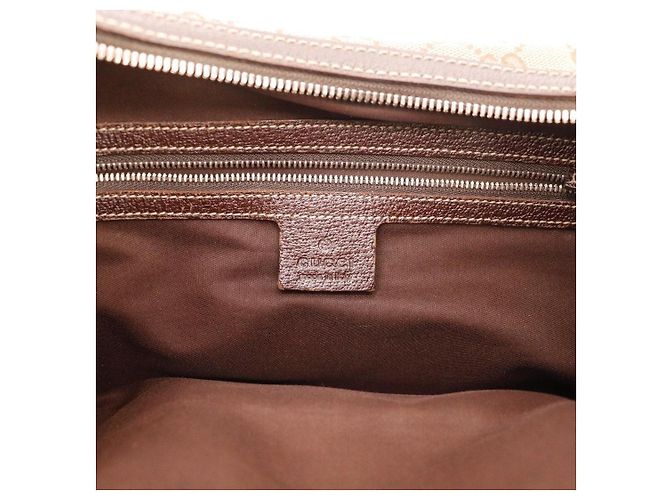 Borsa Hobo Gucci Monogram Bamboo Marrone Monogramma - vista 7