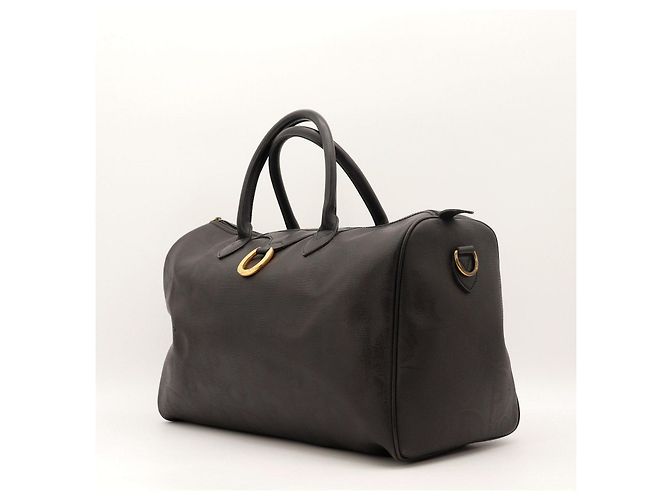 Borsa Boston Monogram Christian Dior Nero - vista 2