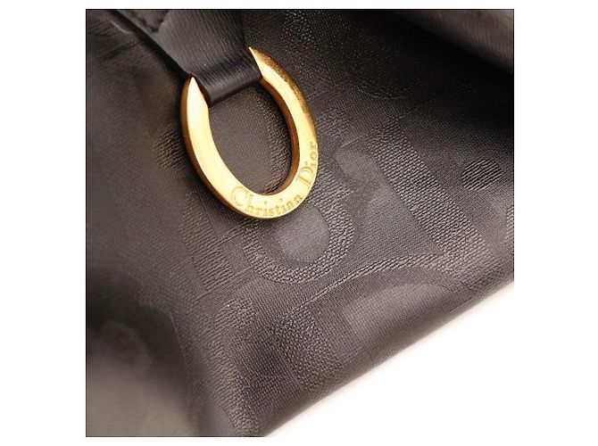 Borsa Boston Monogram Christian Dior Nero - vista 6
