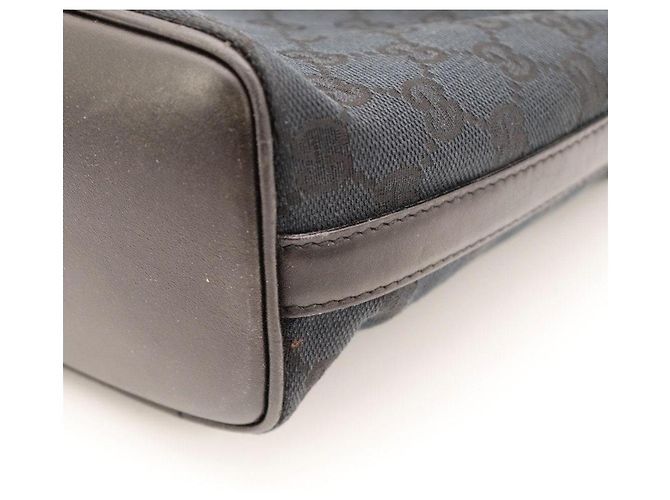 Borsa Hobo Gucci in tela monogram Nero - vista 10
