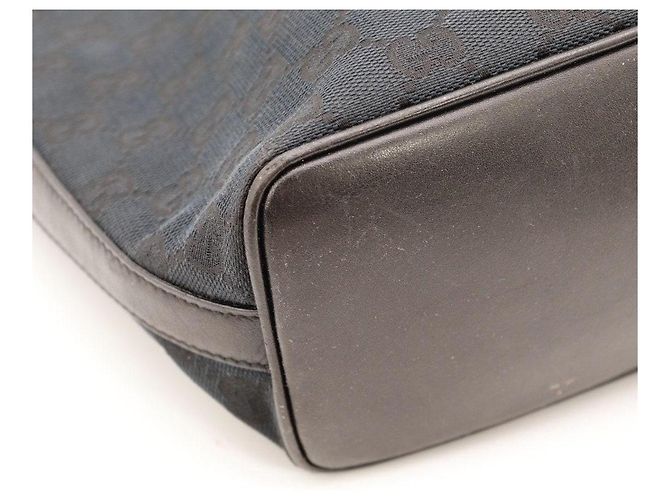 Borsa Hobo Gucci in tela monogram Nero - vista 9
