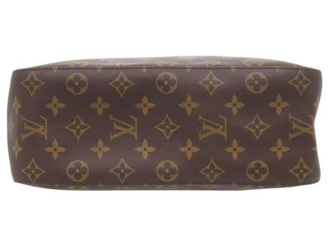 Borsa a tracolla Louis Vuitton Looping GM Monogram Marrone Monogramma - vista 3