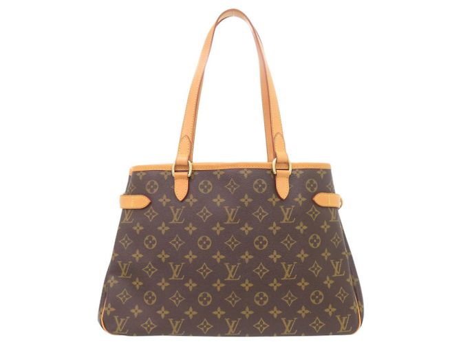 Bolso Tote Louis Vuitton Batignolles Horizontal Monogram Castaño Monograma - vista 2