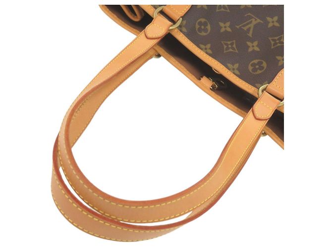 Bolso Tote Louis Vuitton Batignolles Horizontal Monogram Castaño Monograma - vista 7