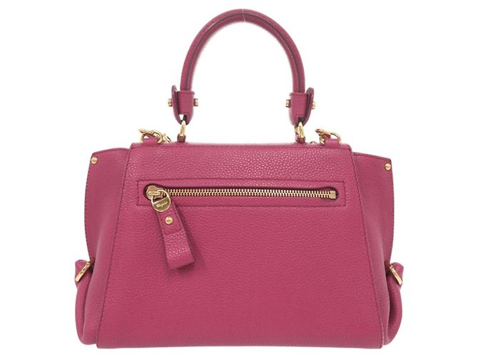 Borsa a tracolla in pelle Sofia Gancini Salvatore Ferragamo Rosa - vista 2