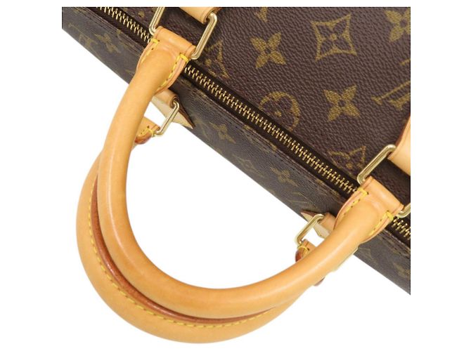 Borsa Louis Vuitton Speedy 35 Monogram Marrone Monogramma - vista 7