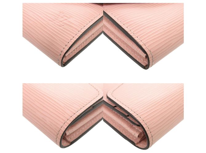 Louis Vuitton Portefeuille Sarah Epi Long Wallet Rosa - vista 3