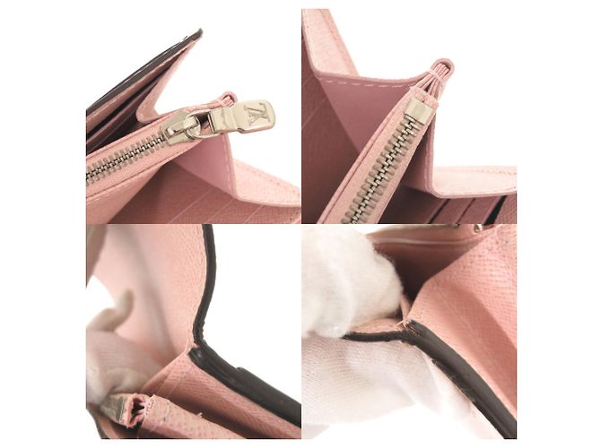 Louis Vuitton Portefeuille Sarah Epi Long Wallet Rosa - vista 8