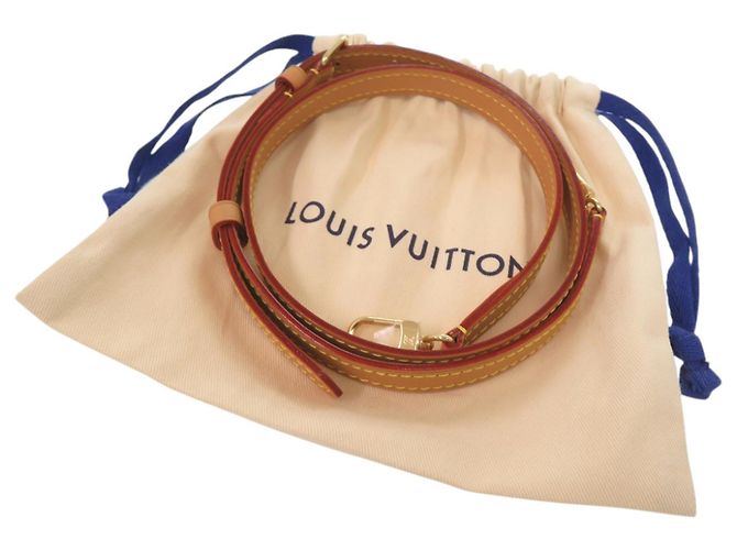 Louis Vuitton Natural Leather Shoulder Strap - view 2