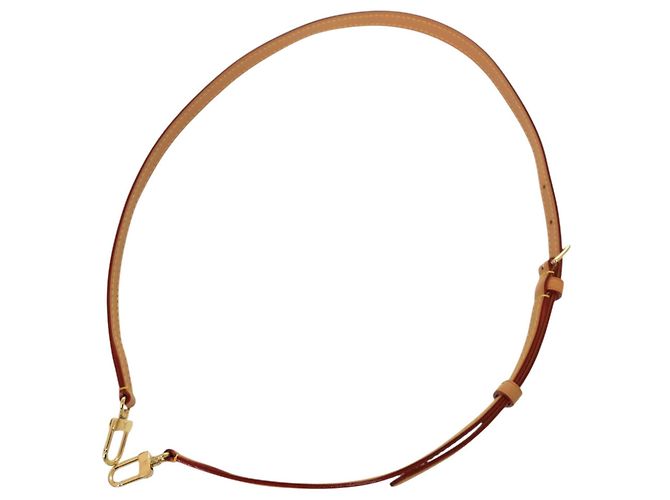 Louis Vuitton Natural Leather Shoulder Strap - view 4