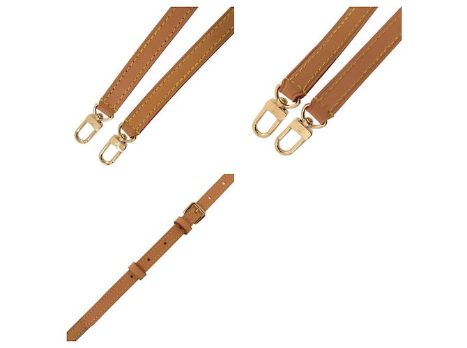 Louis Vuitton Natural Leather Shoulder Strap - view 5