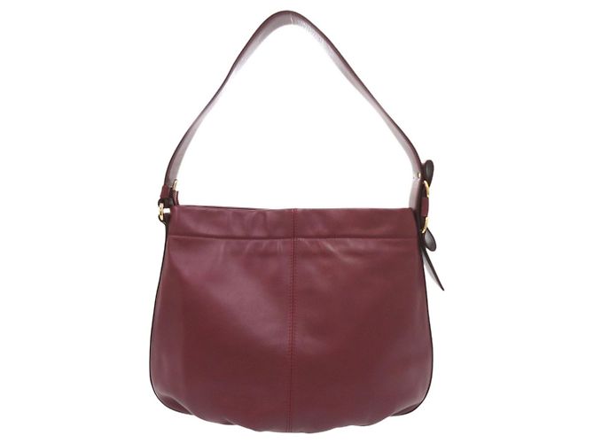 Borsa monospalla Salvatore Ferragamo Vara in pelle Bordeaux Bordò - vista 2