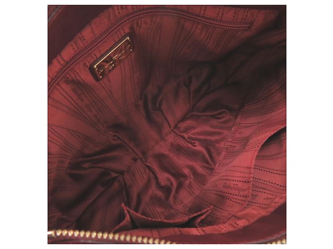 Borsa monospalla Salvatore Ferragamo Vara in pelle Bordeaux Bordò - vista 6