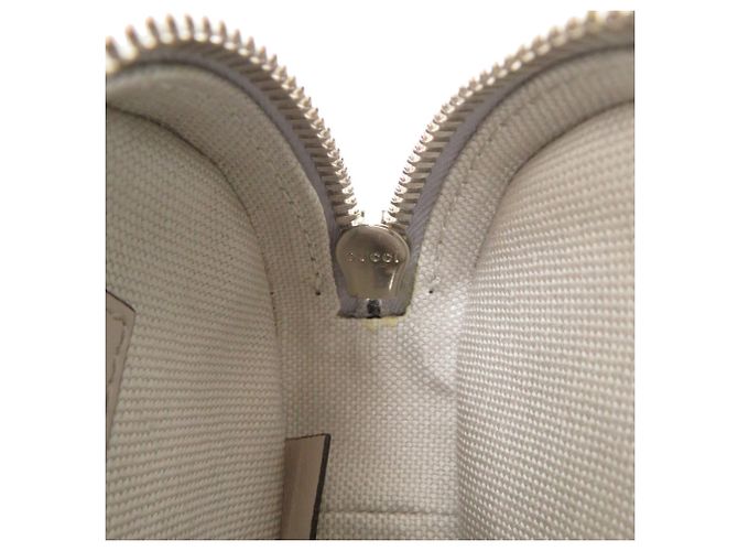 Accessorio Portachiavi Gucci GG Embossed Argento - vista 6