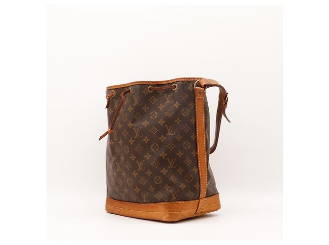 Louis Vuitton Monogram Noe Beuteltasche Braun Monogramm - Ansicht 2