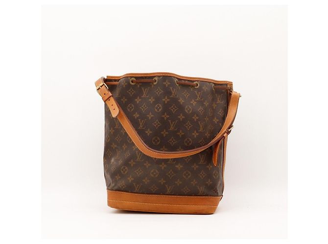 Louis Vuitton Monogram Noe Beuteltasche Braun Monogramm - Ansicht 3