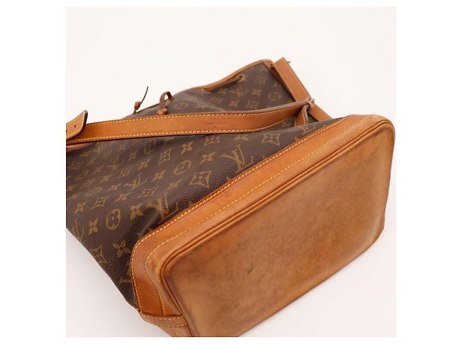 Louis Vuitton Monogram Noe Beuteltasche Braun Monogramm - Ansicht 6