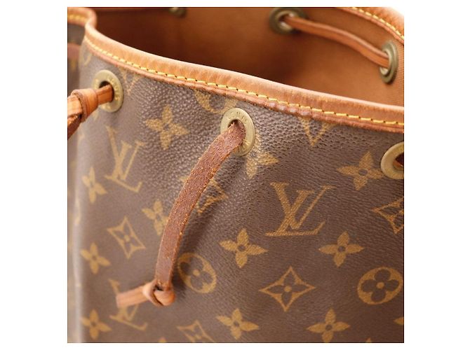 Louis Vuitton Monogram Noe Beuteltasche Braun Monogramm - Ansicht 7