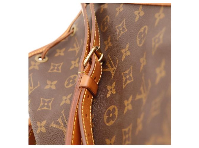 Louis Vuitton Monogram Noe Beuteltasche Braun Monogramm - Ansicht 8