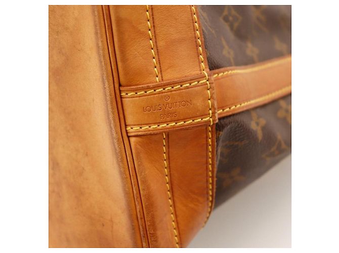 Louis Vuitton Monogram Noe Beuteltasche Braun Monogramm - Ansicht 9