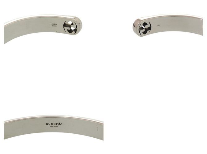 Bracciale Gucci x Adidas Argento Blu Giallo - vista 5