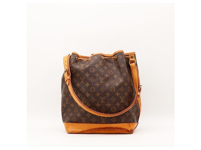 Louis Vuitton Monogram Noe GM Beuteltasche Braun Monogramm - Ansicht 3